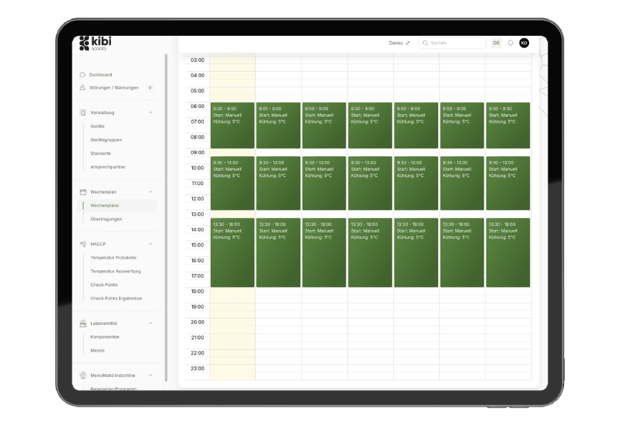 Kibi Scada Fernkonfiguration mit Remote-Zugriff auf Geräteparameter, Status und Diagnose